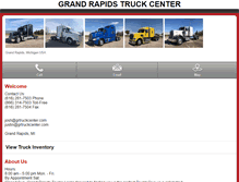 Tablet Screenshot of m.grtruckcenter.com